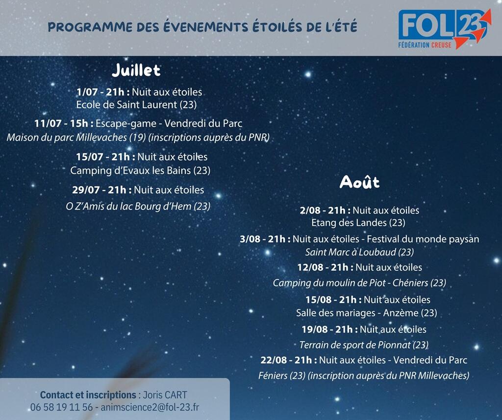 Nuits étoilées