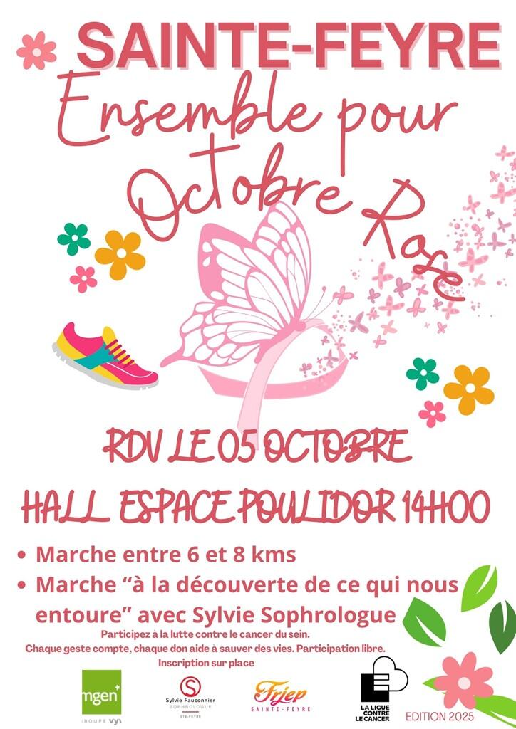 Octobre rose ste Feyre