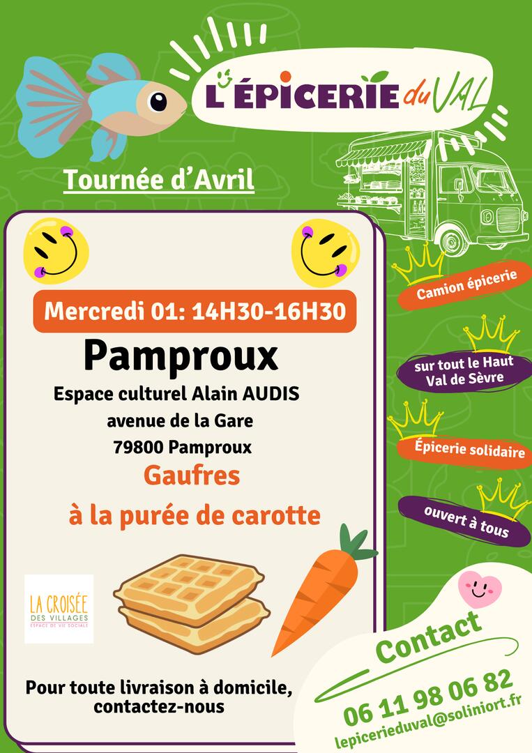 atelier gaufres carotte Pamproux