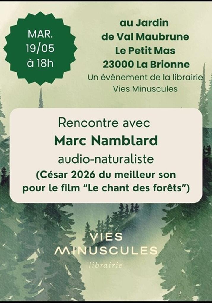 Rencontre Marc Namblard