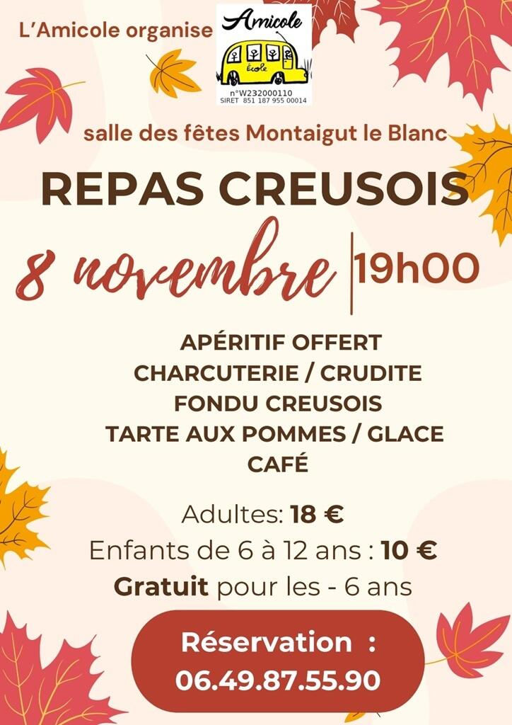 Repas Creusois
