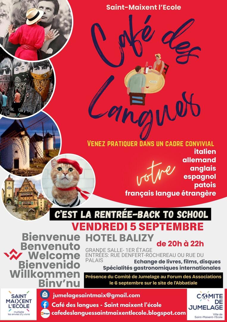 CAFE DES LANGUES - SEP 2025