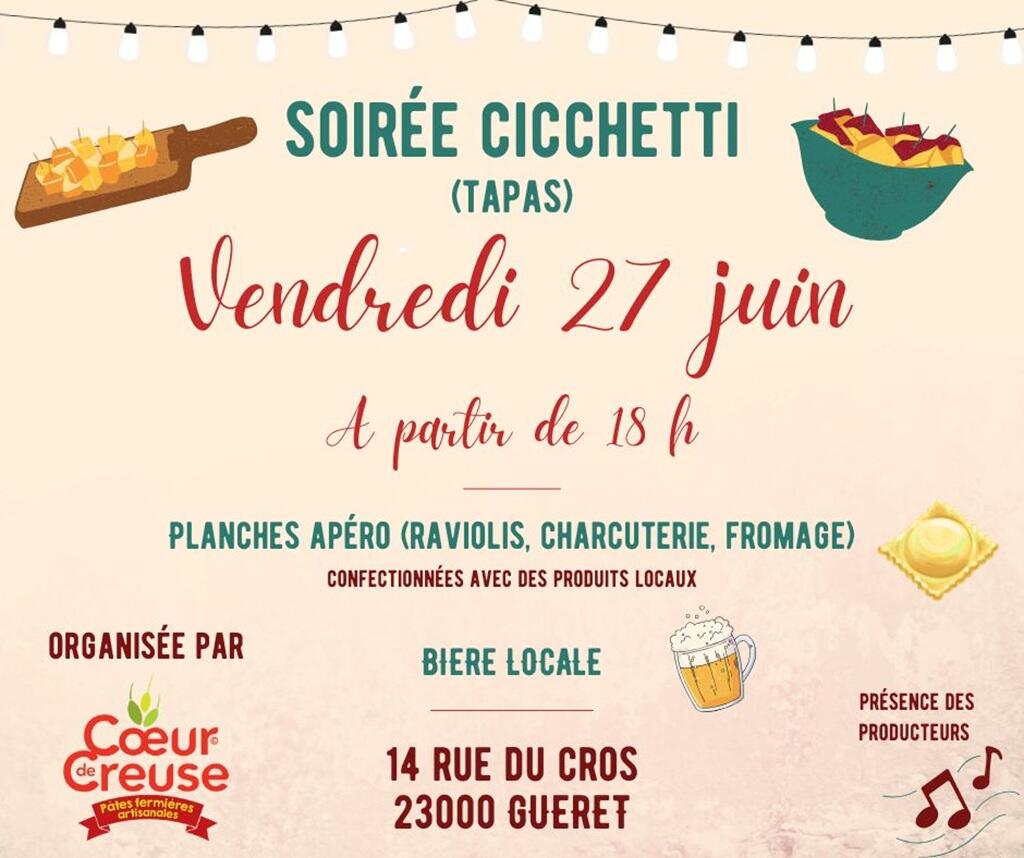Soirée Cicchetti