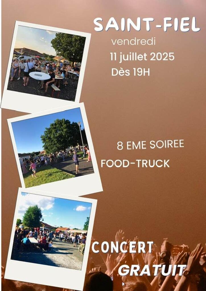 Soirée Food Truck St Fiel