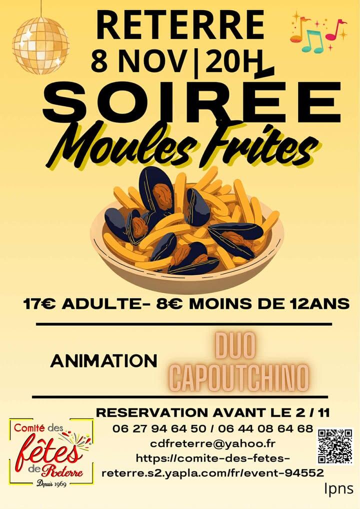 Soirée moules -frites