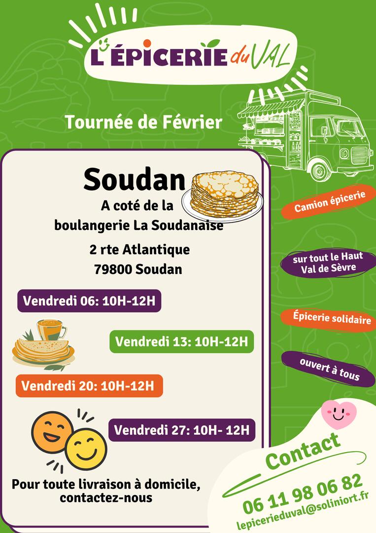 Marché de Soudan février 2026
