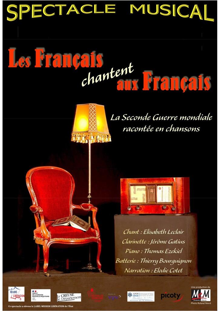 Spectacle les Français chantent aux Français