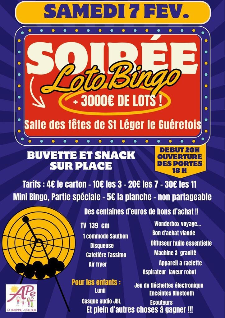 Super loto St Léger le Guérétois