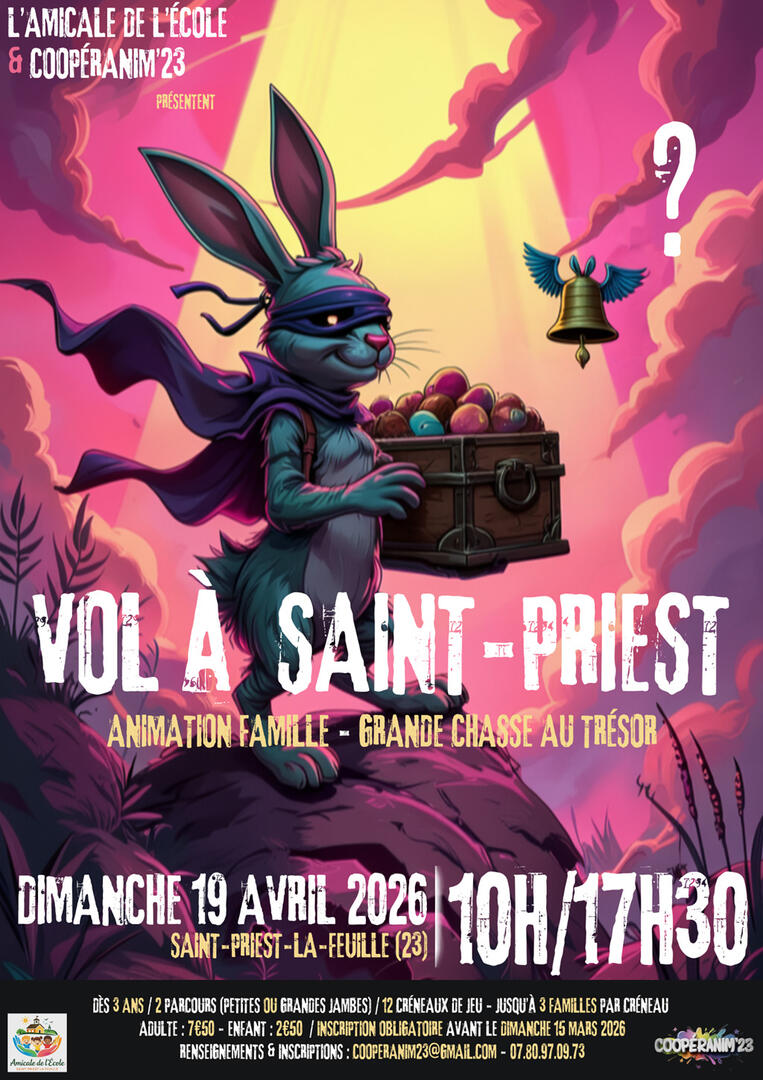 VOL à SAINT PRIEST