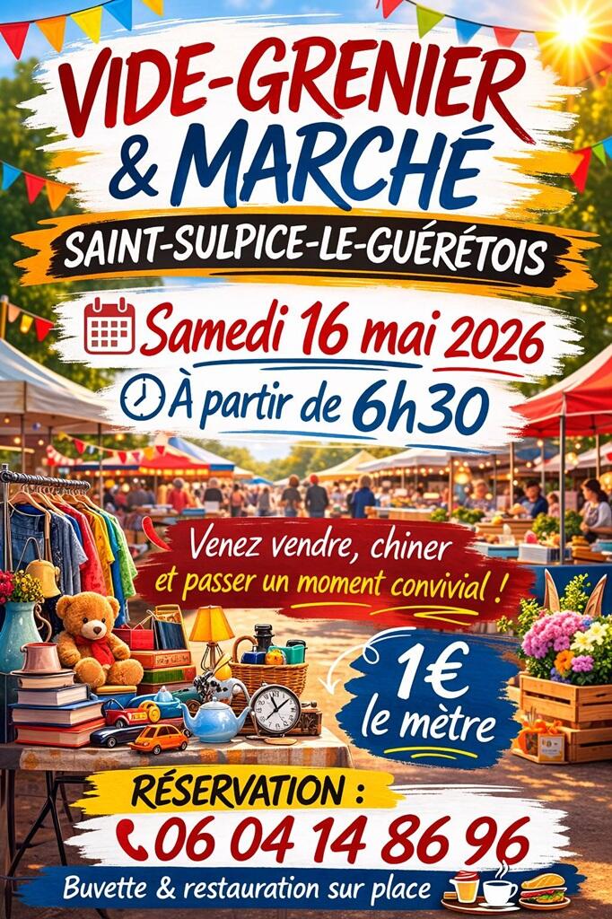 Vide-grenier et marché