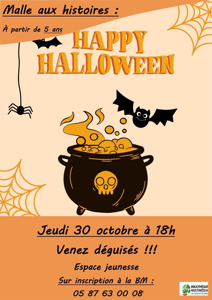 affiche Halloween 2025