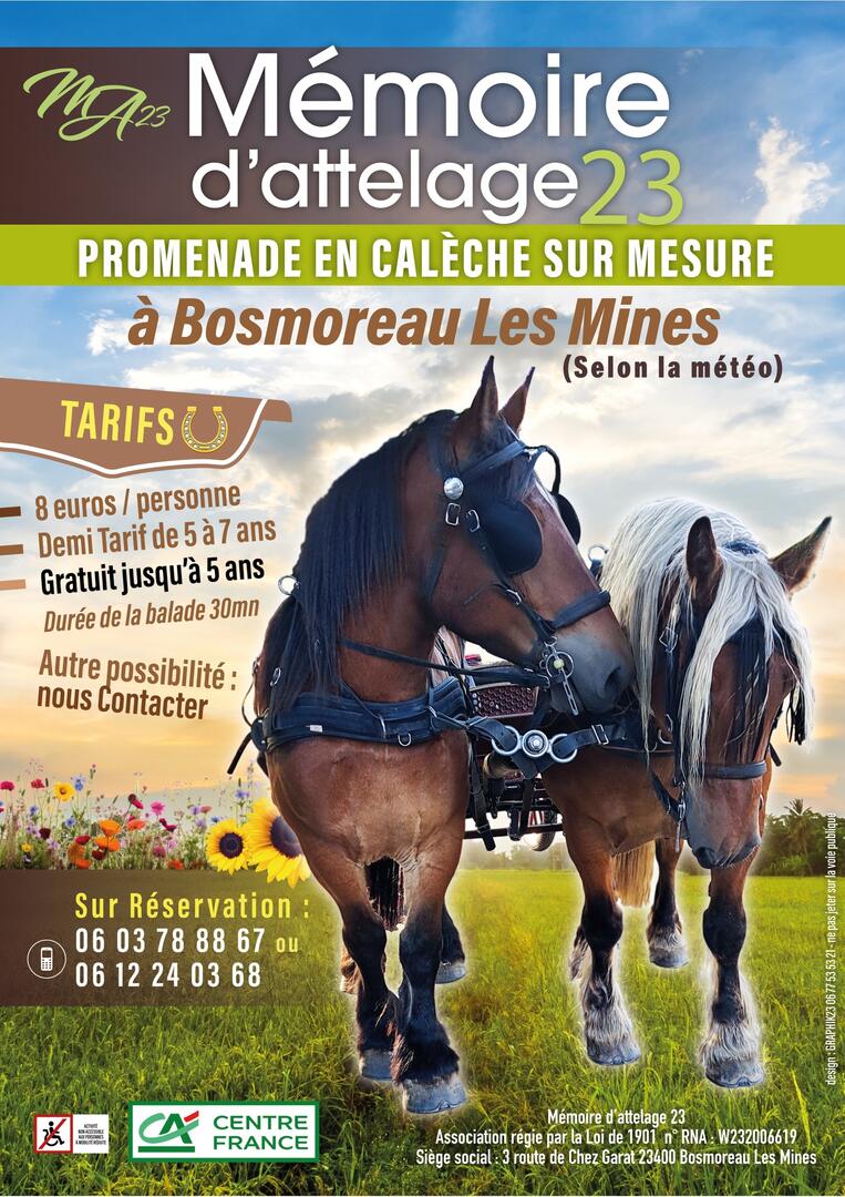 affiche mémoire d'attelage