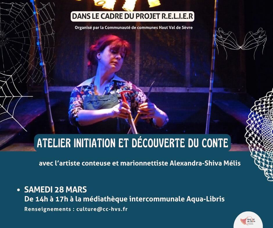 ATELIER INITIATION ET DÉCOUVERTE DU CONTE