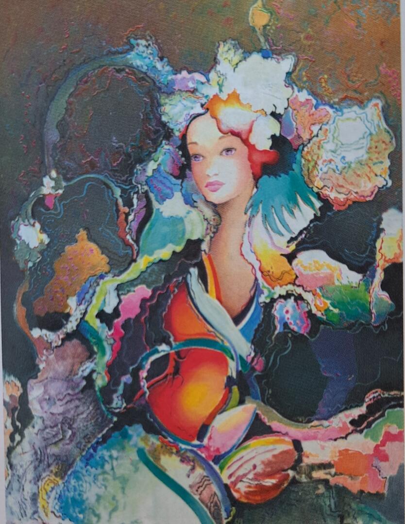 affiche expo danielle Raspini