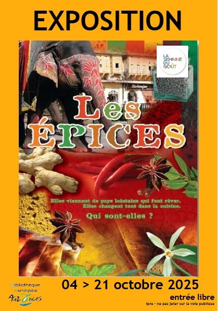 affiche les épices