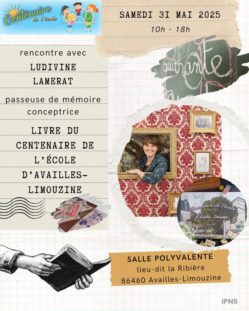 affiche rencontre LUDIVINE LAMERAT - 1