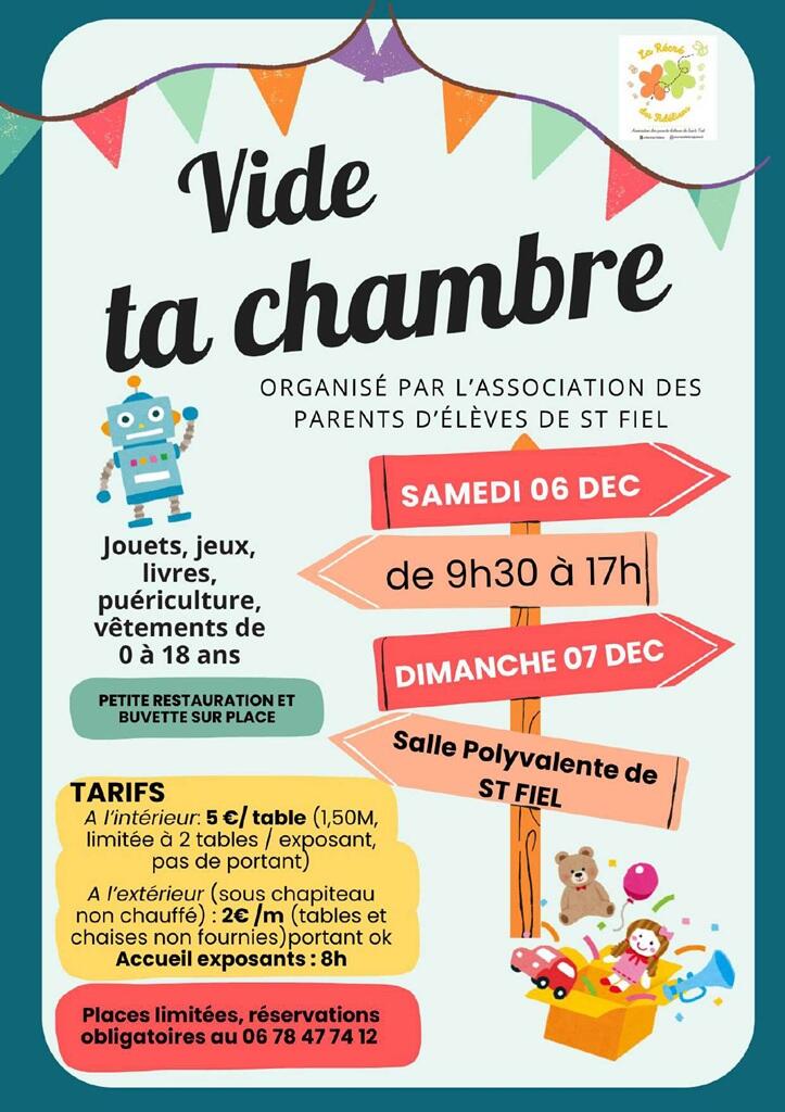 Vide ta chambre