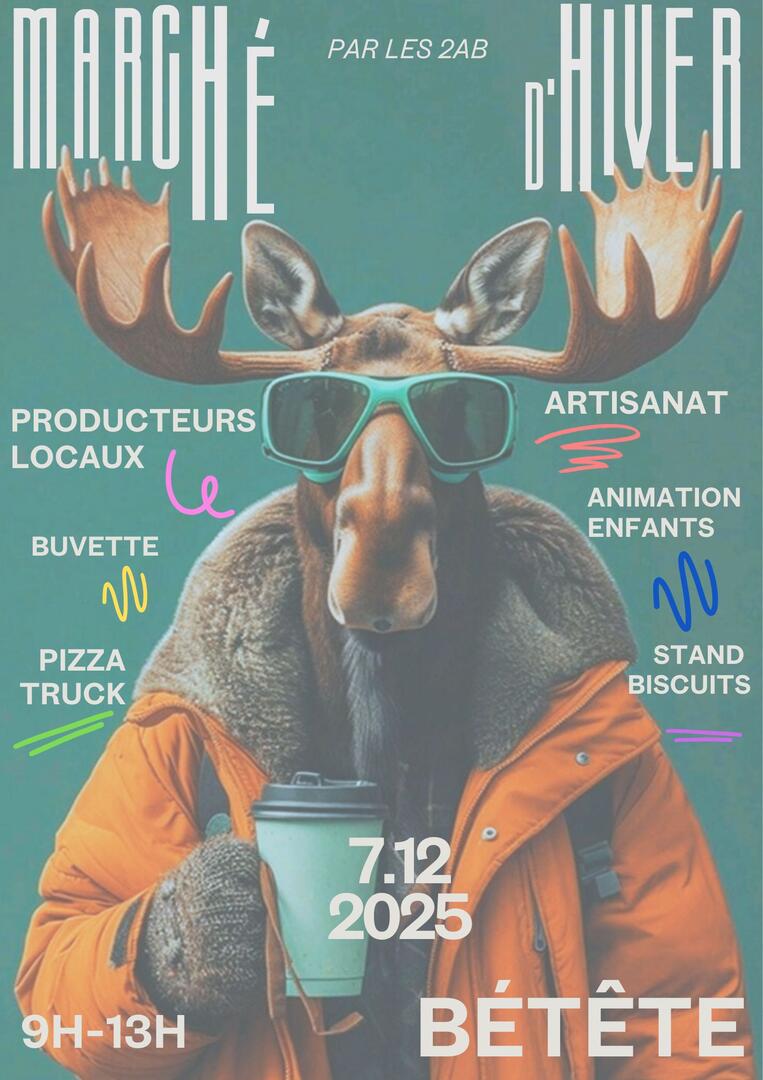 affiche Marché Bétête