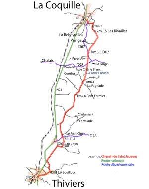 carte la coquille thiviers