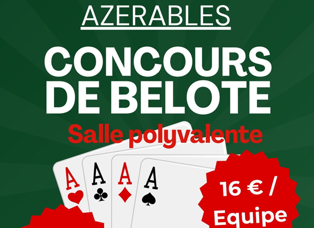 concours belote CDF Azérables