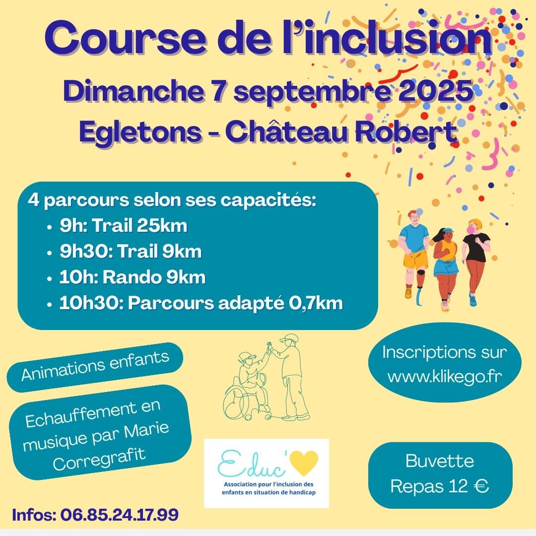 course de l'inclusion
