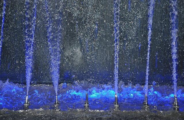 jeux d'eau dans l'art