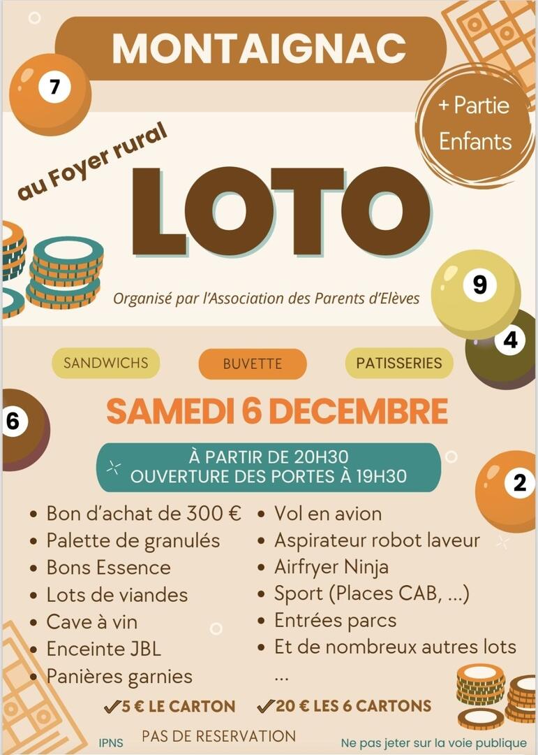 loto montaignac