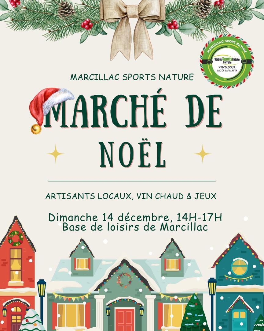 marché de Noel Marcillac