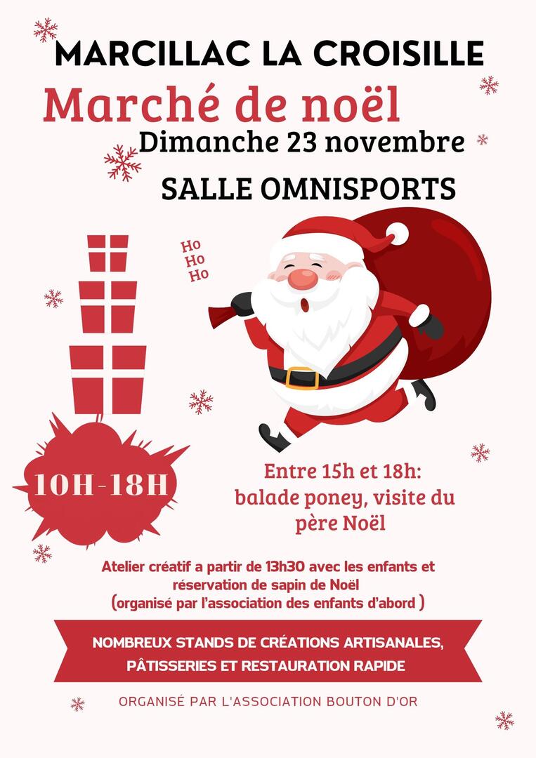 marché de Noel Marcillac