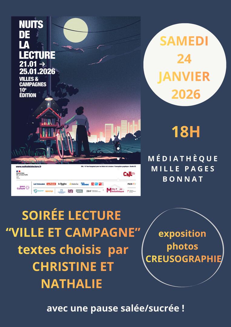nuits de la lecture 2026 - 1