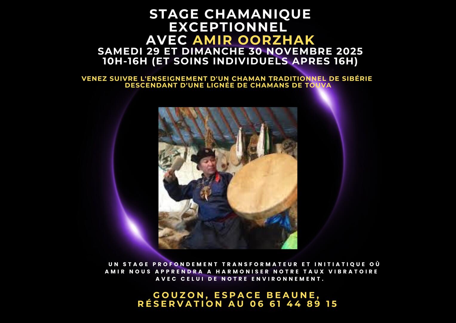 STAGE CHAMANIQUE - 1