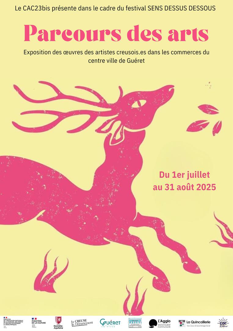 Affiche parcours des arts