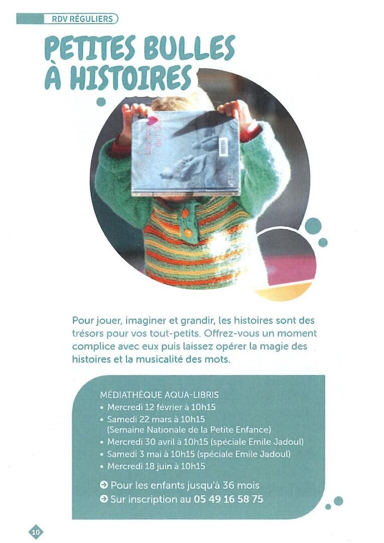 petite bulles à histoire