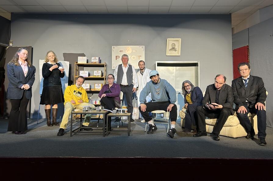 La troupe