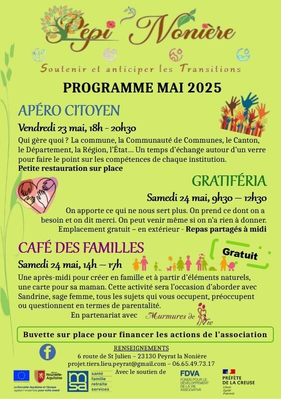 programme mai 2025