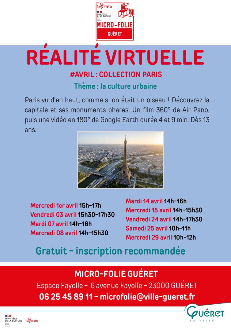 Réalité Virtuelle Paris