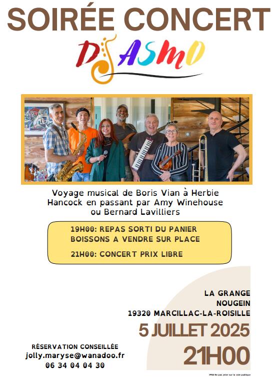 soirée concert nougein