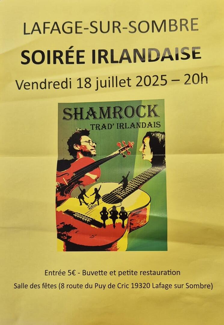 soirée irlandaise