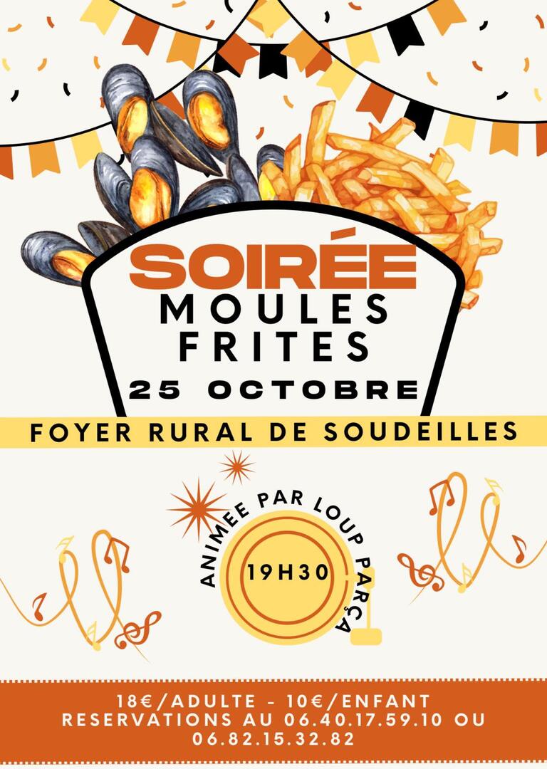 soirée moules frites