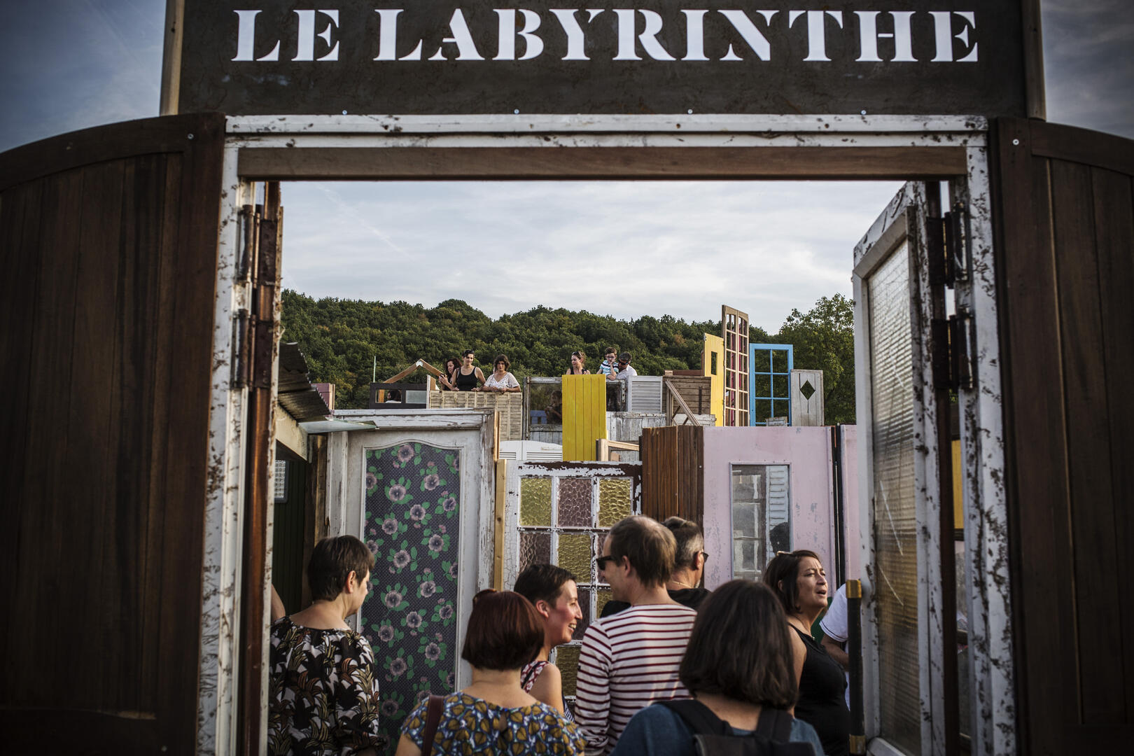 Labyrinthe à Thoré-la-Rochette
