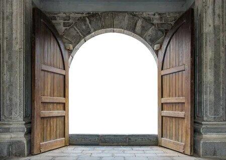 106245720-grande-porte-en-bois-ouverte-dans-la-paroi-du-château-de-roche