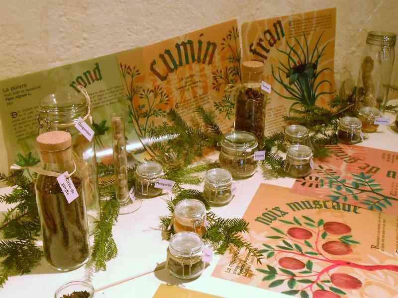 table-epices-visite-commentee-chateau-de-fougeres