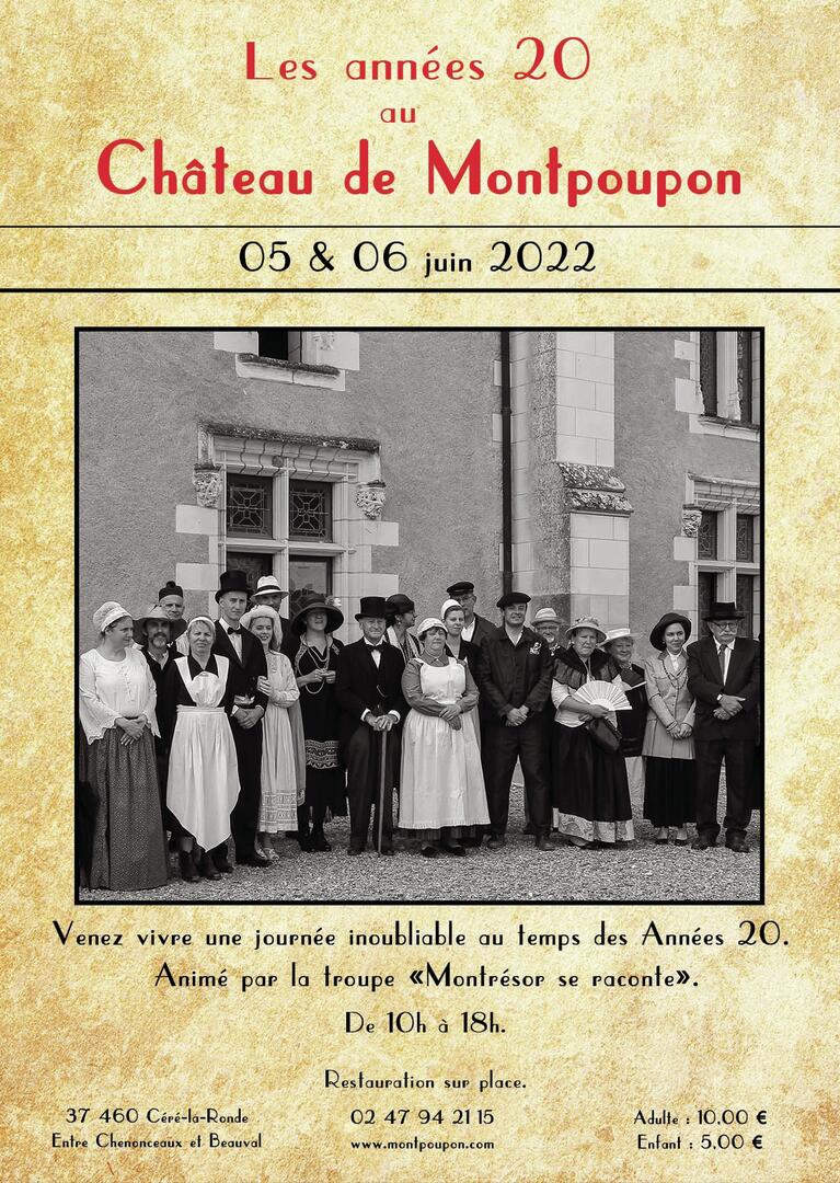 Les années 20 à Montpoupon