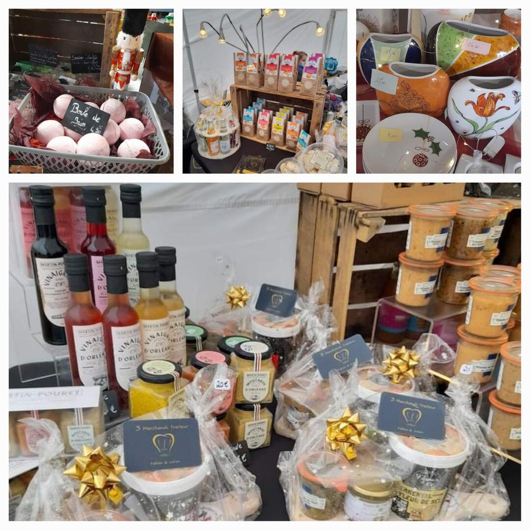 Marché de Noël Lancé