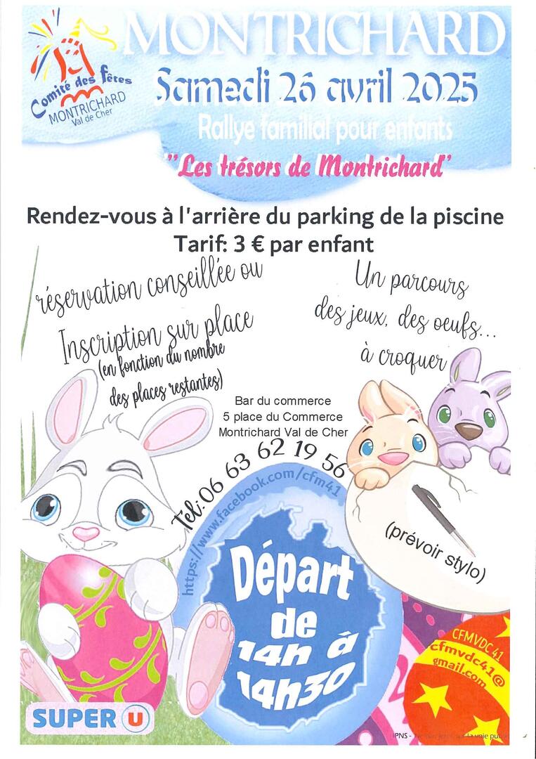 Chasse aux oeufs Montrichard