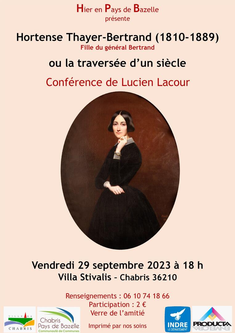 Conférence Hier en Pays de Bazelle 29 Sept 2023