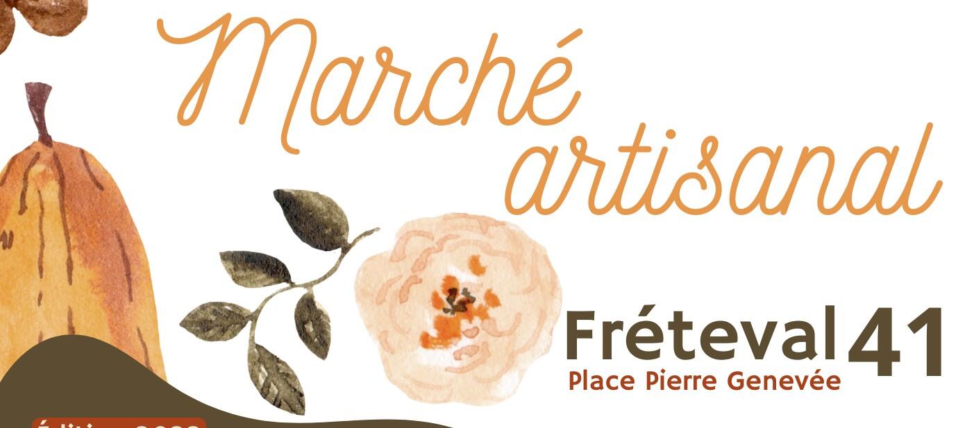 Marché artisanal de Fréteval