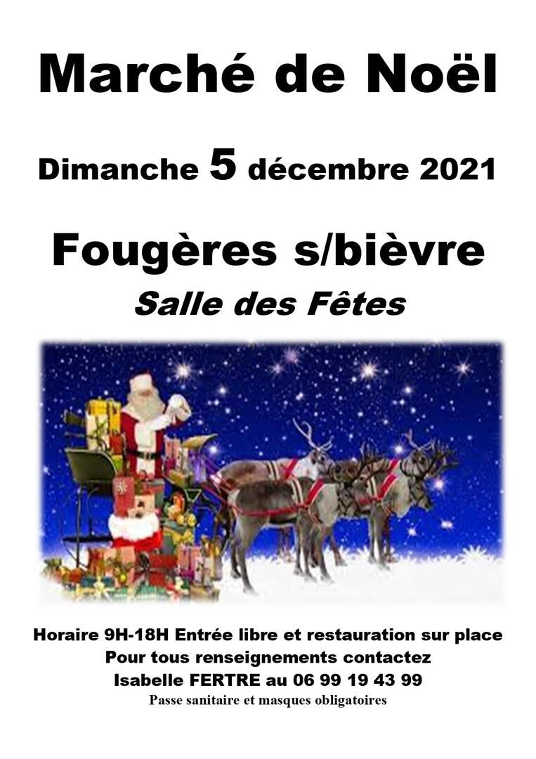Marché de Noël Fougères 2021