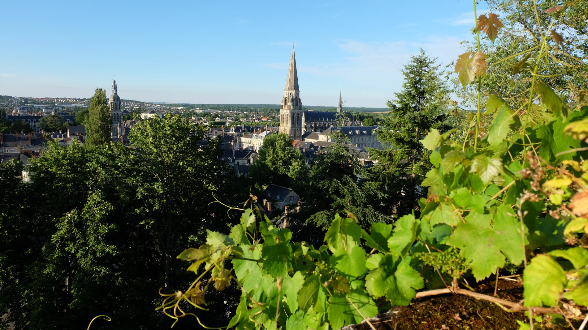 Vendôme- vue depuis le château