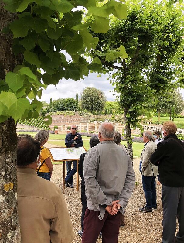 Visite jardin©A. Berthet_Château d'Amboise